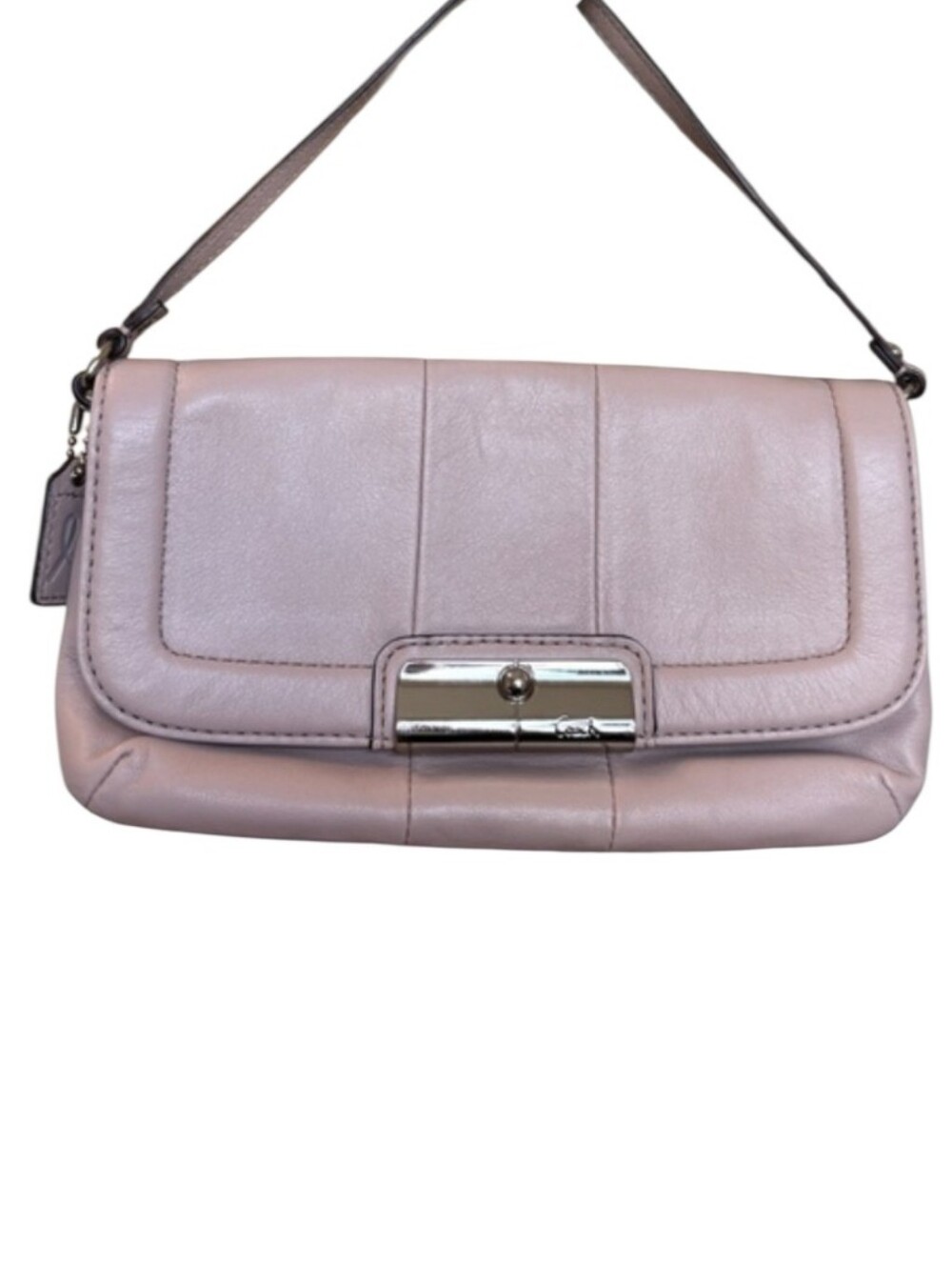 Coach Wristlet Handbag in Pale Pink